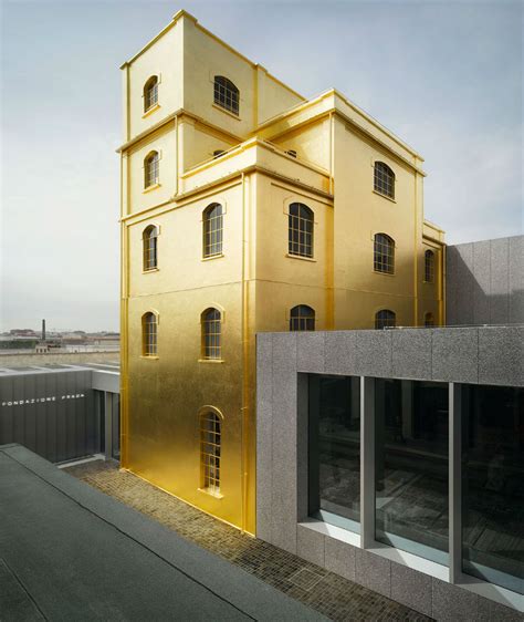 foglia oro prada foundation|fondazione prada torre.